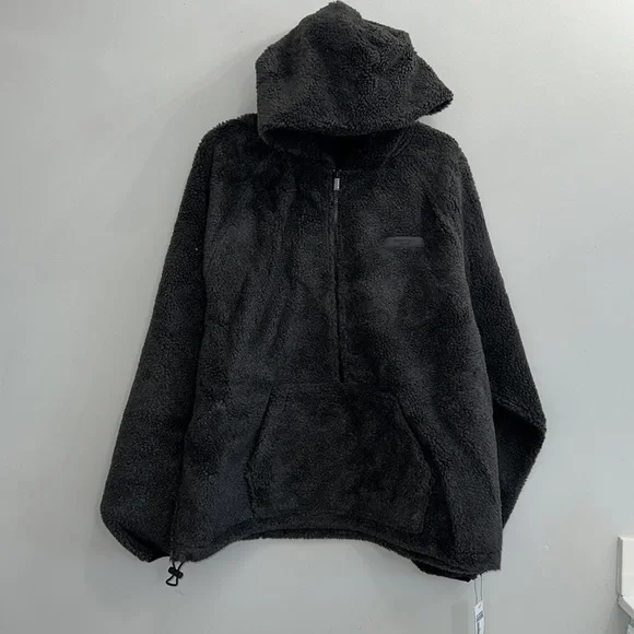 NWT Fear of God Essentials Polar Fleece Half Zip Hoodie